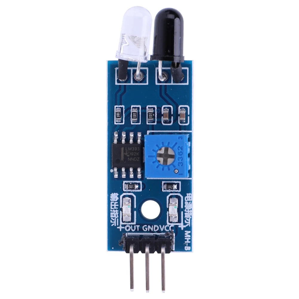 IR Infrared Tube Module 3 Pin Obstacle Avoidance Sensor Module Anti-Collision Sensor Module for Car Robot