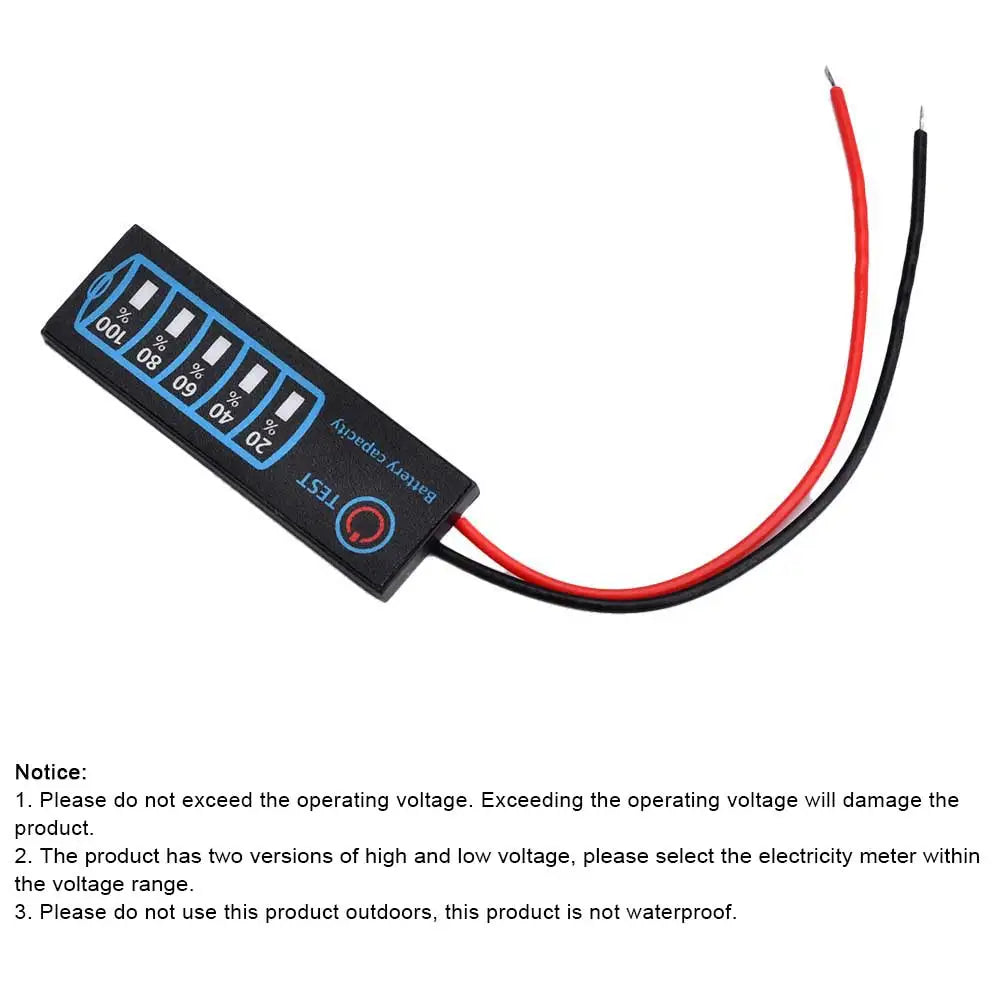 1-7S 2-8S 3-14S Battery Level Indicator 18650 Lithium Universal Battery Capacity Charge Tester LED Indicator Light Display Board