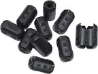 10Pcs High - Performance Ferrite Core Ring Choke 3.5/5/7/9/13/15mm Noise Suppressor for HDMI and Audio Cables Ferrite Bead Clamp