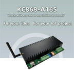KC868-A16S 16CH ESP32 Relay Board Ethernet Wifi Switch MQTT TCP HTTP ESPhome Smart Home Assistant Tasmota 2/4G RTC DS3231 Module