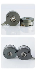 HENGXIANG Absolute Spindle Encoder CNC Single/Multi-turn 17-24bit IP50 Protection BISS/RS-485 Communication for 1024 CNC