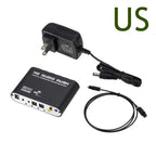 WvvMvv AC3 Audio Digital to Analog 5.1 Channel Stereo DAC Converter Optical SPDIF Coaxial AUX 3.5mm to 6 RCA Decoder Amplifier