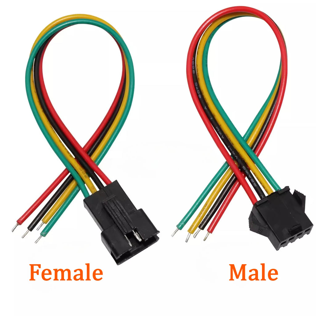 SM2.54 22AWG Cable 2/3/4/5/6-12Pin Plug Socket Male Female 10/15/20/30/50cm Connector LED Strip Light Adapter Wire Harness