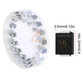 50pcs SMD TWO Way TVS Diode SMBJ5.0CA SMBJ6.0CA SMBJ7.C5A SMBJ12CA SMBJ18CA SMBJ24CA SMBJ28CA SMBJ33CA SMBJ100CA SMBJ188CA