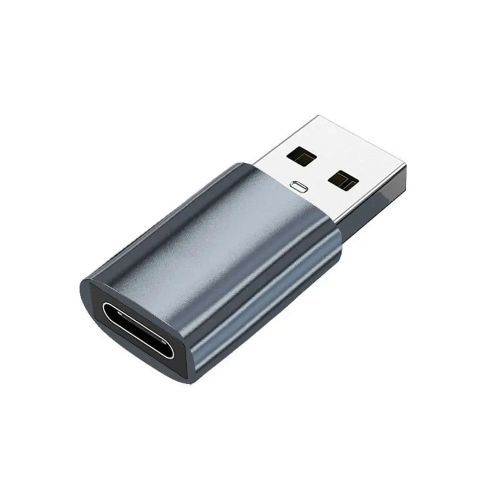 Type-c Female To USB 3.0 Male Adapter Charging Data Cable Connector For iPhone Samsung Huawei Phone Ipad Laptop USB-C Earphone