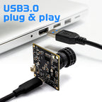 2.3MP 120FPS Global Shutter USB 3.0 Camera Module AR0234 1/2.6" CMOS M16 Lens UVC Plug Play Machine Vision Video Conferencing