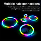WS2812B LED Pixel Ring 18/36/54/72/90Leds Individually Addressable WS2811 Built-in IC Smart DC5V Rgb FCOB PCB