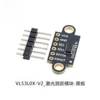 Original New 1pcs VL53L0X‑V2 TOF Laser Infrared Ranging Sensor Module Black/Purple/Blue Board Electronic Components for Arduino