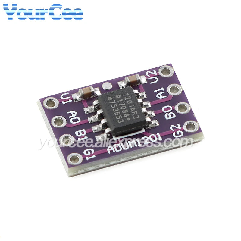 10pcs/1pc ADUM1201 Serial Port Dual-Channel Digital Isolator Module Magnetic Isolation/SPI/CAN Bus Transceiver Signal Isolation