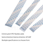 10pcs/lot FFC/FPC Flexible Cable 0.5mm Same Direction and Reverse 4/6/8/10/12/14/20/30/40P LCD Cable