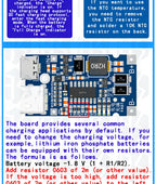 Type-C USB 2S 3S 4S  BMS 4.5V-15V 18W 2A Lithium Battery Charging Module Support QC Fast Charge With Temperature Protection