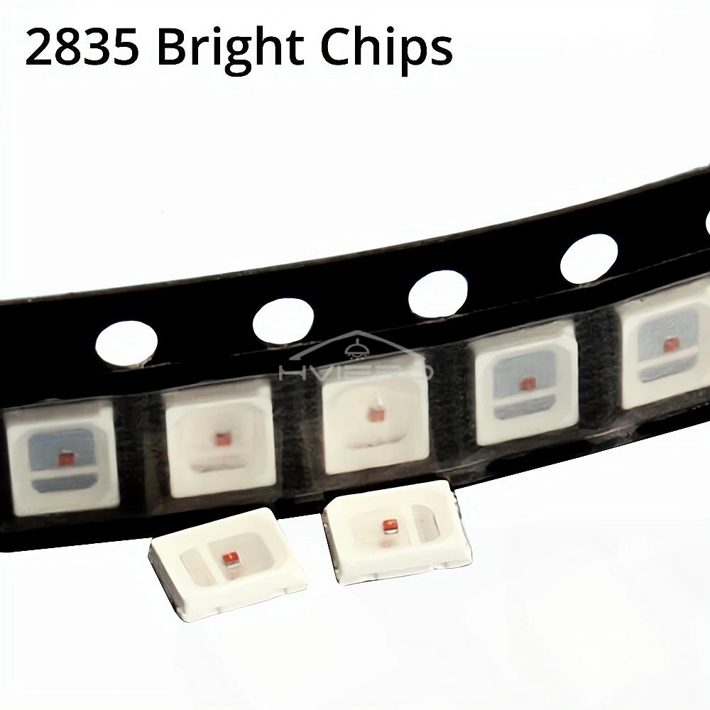 100Pcs 3.3V 2835 5730 3020 Bright Chips SMD LED Red Yellow White Blues RGB Purple Pink Light Emitting Diodes Lighting Atmosphere
