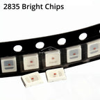 100Pcs 3.3V 2835 5730 3020 Bright Chips SMD LED Red Yellow White Blues RGB Purple Pink Light Emitting Diodes Lighting Atmosphere