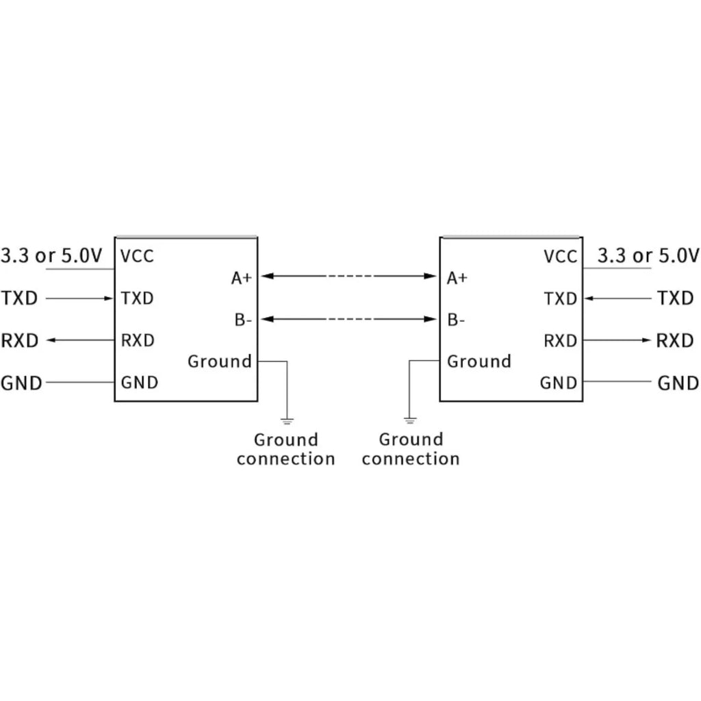 5/10Pcs TTL To RS485 Module 485 To Serial UART Level Mutual Conversion 3.3V-5.0V Hardware Automatic Flow Control Module