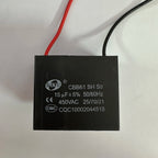 CBB61 Motor Start Capacitor 450V AC Fan Condenser1/1.2/1.5/1.8/2/2.5/3/4/5/6/8/10UF