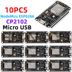 1-10PCS/Wireless Module CP2102 NodeMcu V3 V2 Lua WIFI Internet of Things Development Board Based ESP8266 ESP-12E Type-c usb