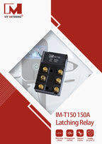 IM-T150 150A 3 Phase AC Latching Relay with Auxiliary Switch Optional