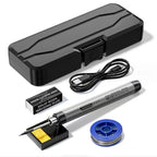 USB Soldering Iron Set Mini Small Soldering Iron Tool With 800mAh Lithium Battery Rechargeable Soldering Iron Set