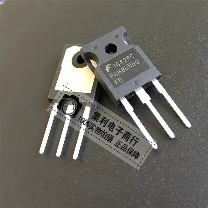 10PCS/Lot FGH80N60 FGH80N60FD2  IGBT TO-247 80A600V  Best Qualityl In Stock Fast Shipping Quality Guarantee