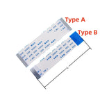 10 100 PCS 1.0 MM PITCH FFC FPC Ribbon Flexible Flat CABLE  4 5 6 8 10 12 14 15 16 20 26 30 34 40 Pin Same Opposite Contact Side