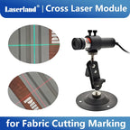 Red Green Laser Diode Module Cross Projector for Heat Press Screen Printing Alignment of Cloth Cutting Location