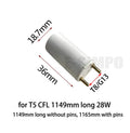 50pcs 25pairs T8 To T5 G13 To G5 Fluorescent 14W 28W CFL Tube Light Sidecap Pin Base Holder Socket Adapter Converter