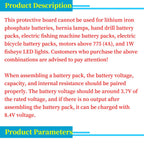 1-10Pcs 2S 10A 7.4V Li-Battery BMS Protection Board to 8.4V with Balanced Function / Overcharge Protection for 18650 Batteries