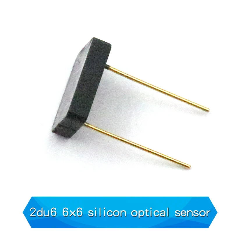 1PCS 2DU6 6x6 Silicon Photo Sensor Solar Cell 2DU3 3x3 Silicon Photo Cell 2CU84