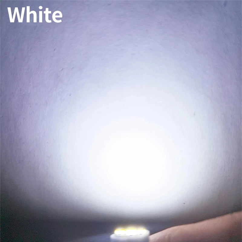 100PCS BA9S 44 47 T11 T4W Bayonet AC 6V 12V 1206 3020 8SMD LED Pinball Machine Light Bulb Lamp Non Ghosting Anti Flickering