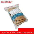 300PCS 150PCS 30values Each 5/10PCS 1~750 1K~820K Ohm 1/2W 1W 2W 3W Resistance 1% Metal Film Resistor Assortment Kit Set