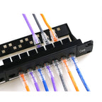 Patchtek RJ45 CAT6 CAT5e Adapter Cap Ethernet Network Cable Connector Plugs RJ45 Caps Cat 5 LAN Cable Connector Boot Cover