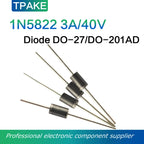 10pcs 1N5822 IN5822 3A 40V DO-27 DO-201AD Schottky Diode