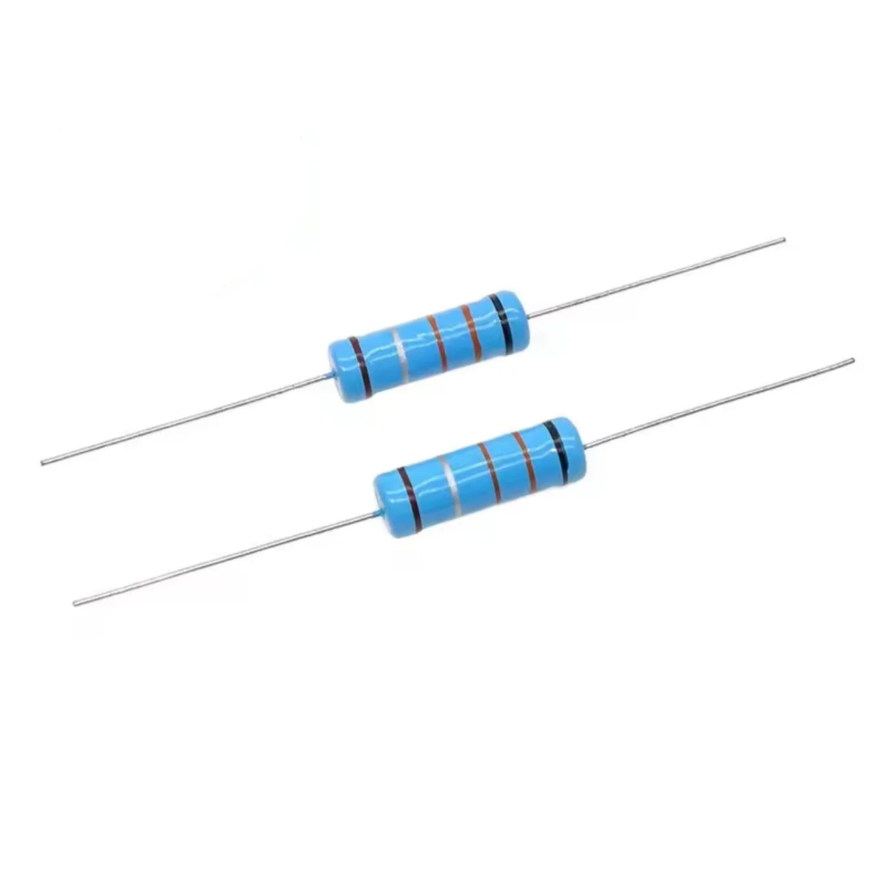 20pcs/lot 3W Metal Film Resistor 1% 0.1R-2.2M 2.2 10 100 150 220 270 330 470 1K 2.2K 4.7K 10K 15K 22K 47K 100K 220K 470K 1M ohm