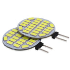 YzzKoo 12V 24V AC G4 LED Lamps 3W RV Lighting Replaces 25W Halogen Bulb 350LM 24LEDs 5730 SMD No Flicker Range Hood Boat Light