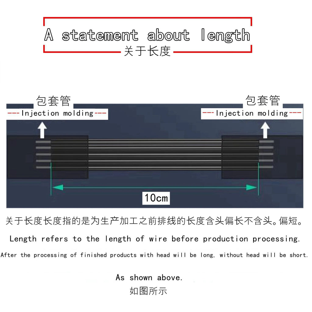 20CM 30CM 10CM 5CM USB 2.0 Type-C Flat Cable Extension FPC Cable USB 2.0 USB-C 90° Up/Down Angled Plug 5CM-1M