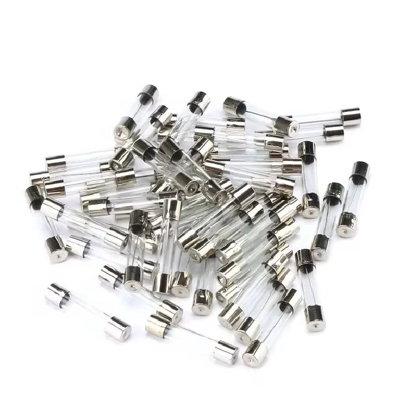 Glass Fuse 250V 0.1A 0.2A 0.5A 1A 2A 3A 4A 5A 6A 7A 8A 10A 12A 15A 20A 30A Quick Blow 5x20mm 6x30mm