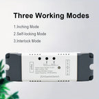 1/2/4CH EWeLink WIFI Smart Switch 7-32V 85-250V 220V Wireless Remote Control Relay Module For Garage Door Access Alexa Google