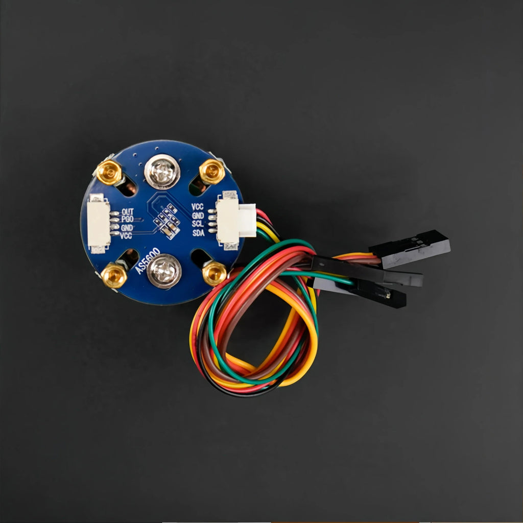 2208 BLDC Motor with AS5600 Magnetic Encoder 12‑bit 0.087° Precision, FOC Control, 7.4‑16V for Arduino ESP32