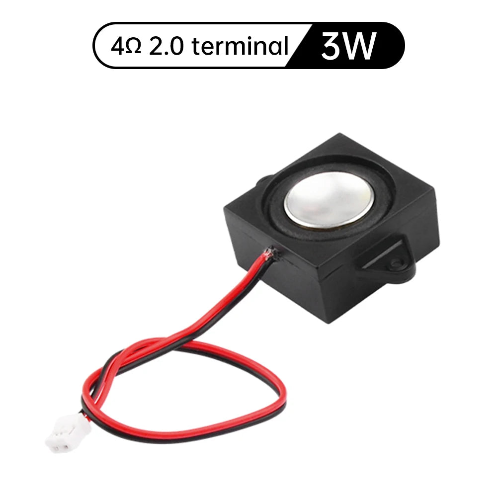 Mini Speaker Arduino 2831/3128 cavity speaker 3w 4/8 ohm full range bass speaker BOX advertising machine speaker 2.0 terminal