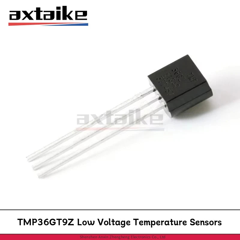5PCS TMP36GT9Z TMP36G TMP36 36GZ TO-92 ±2°C 2.7V To 5.5V Low Voltage Temperature Sensors IC