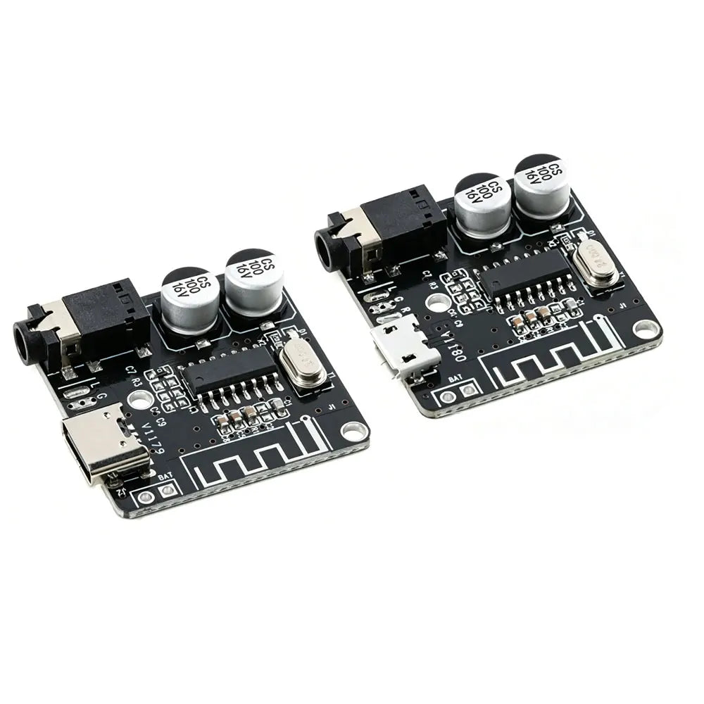1-5pcs Audio Receiver Board Bluetooth 4.1/5.0 MP3 Audio Decoder Amplifier Board 3.7-5V Wireless Stereo Music Module VHM-314