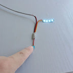MINI Touch Sensor Switch 3.7-24V 2.5A, Dual Mode Touch Control, for LED Light/Water Level, 4mm Plastic/Glass Panel