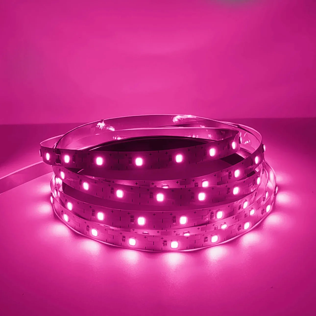 60LEDs/m 120LEDs/m Home DC12V Lamp Strip 2835 LED Strip Decor Red Ice Blue Green Yellow Pink Flexible And Cuttable Soft Lamp Bar