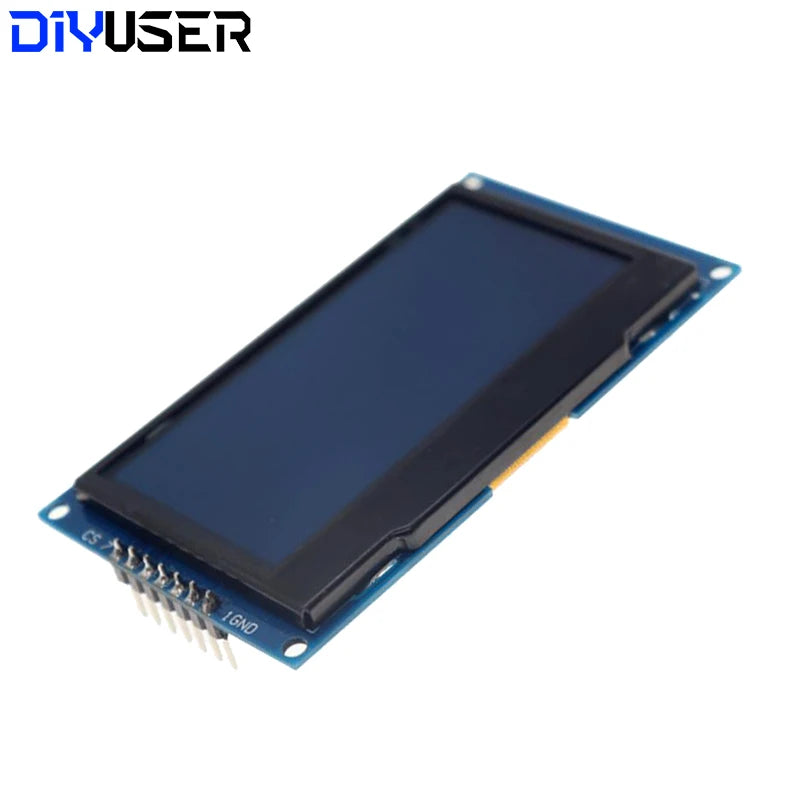 DIYUSER 2.4" 2.42 Inch 128x64 OLED LCD Display Module SSD1309 12864 4 Pin IIC I2C SPI Serial Interface C51