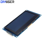 2.4" 2.42 Inch 128x64 OLED LCD Display Module SSD1309 12864 4 Pin IIC I2C SPI Serial Interface for C51
