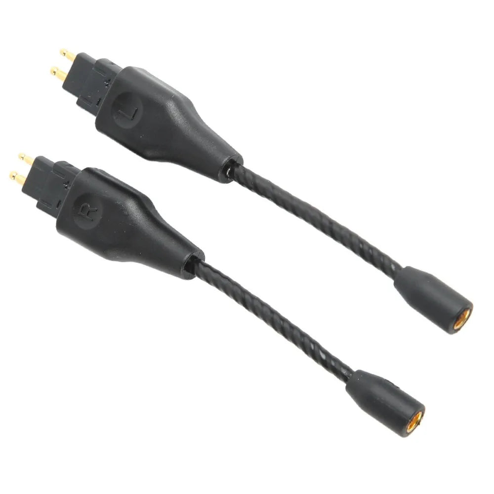 2PCS Gold Plated Interface MMCX Adapter Cable Lossless Sound Cable for HD650 HD660 S HD6XX HD600 HD580 HD535 HD545 HD565 HD265