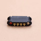 1Set 2.5/2.54 MM Pitch Spring Loaded Male Female 2P 3 4 5 6 7 8  Pole Through Holes PCB BTB Connector 2A DC Magnetic Pogo Pin