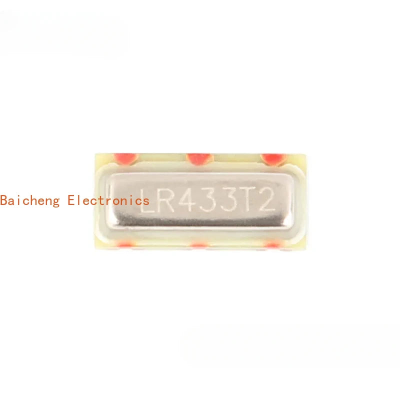 50pcs LR315T2 315Mhz LR433T2 433Mhz SMD Crystal Oscillator Sound Table Quartz Resonator 7*3 3Pin 315.00 433.92 mhz