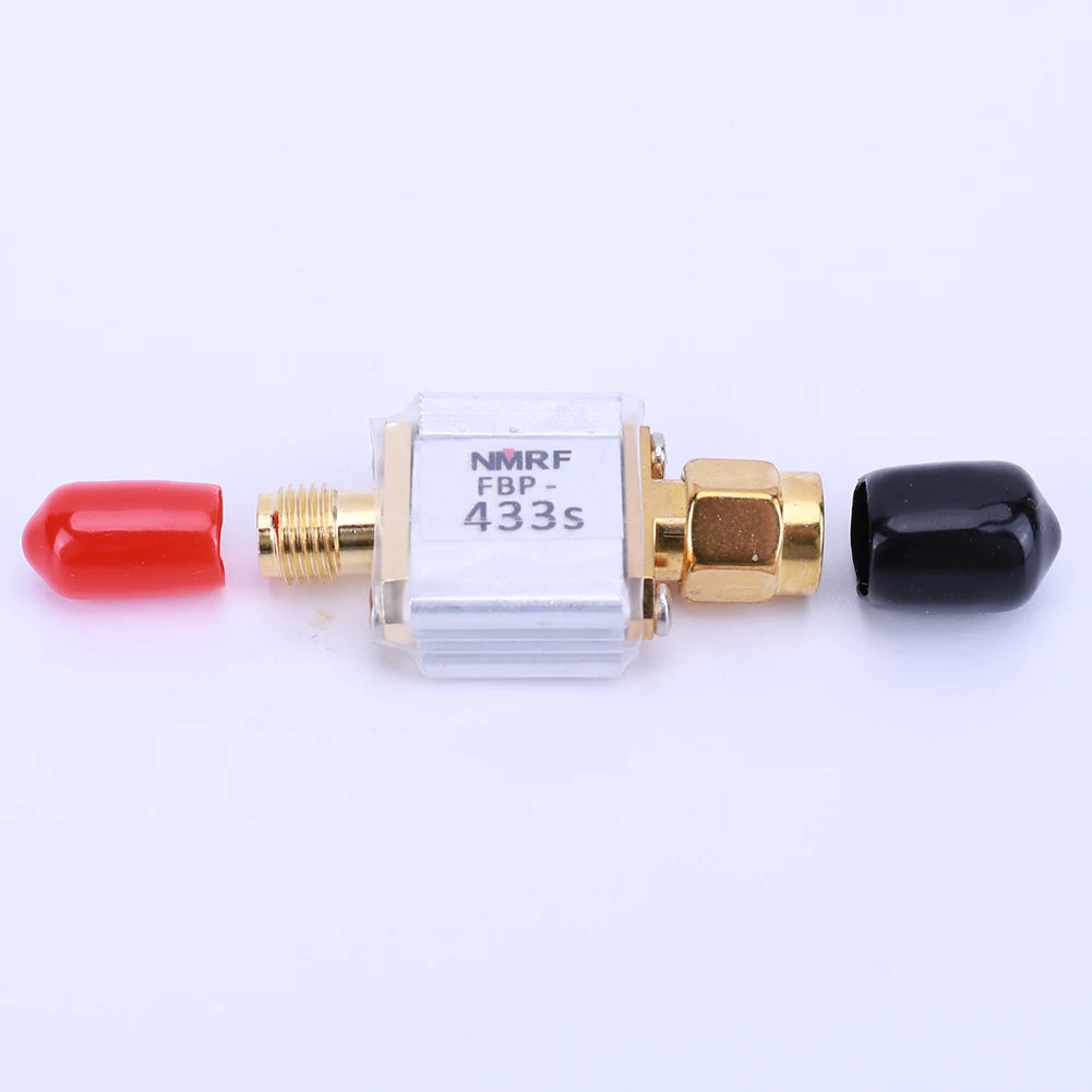 FBP-433s Passband Bandpass Filter SMA M F Interface 433MHz Reduce Noise Band Pass Filter Bandwidth 20MHz for Aircraft UAV