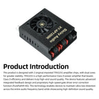 1200W 10A Pure Power Amplifier Module 2.0 600W+600W Stereo Digital Audio Amplifier TPA3255 Amplifier Chip DC 18-51V XY-AP1200K